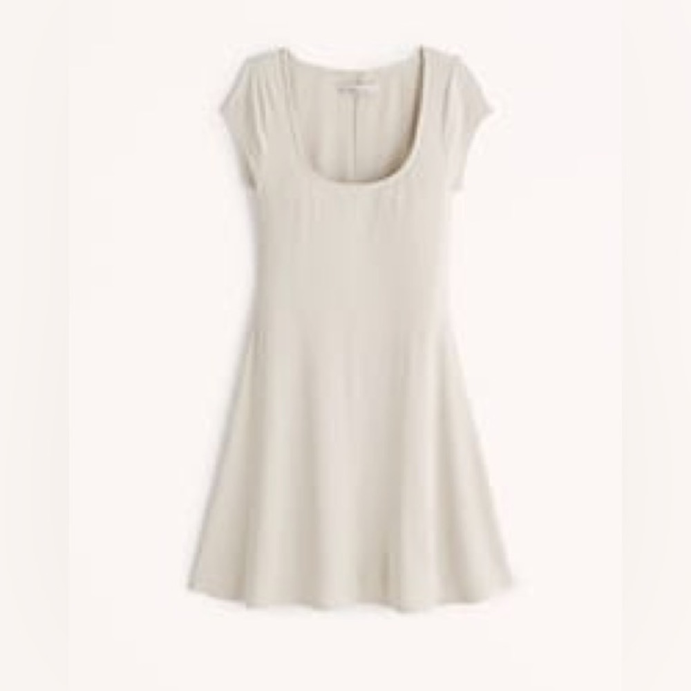 Abercrombie Short-Sleeve Knit Mini Dress | Size M PT